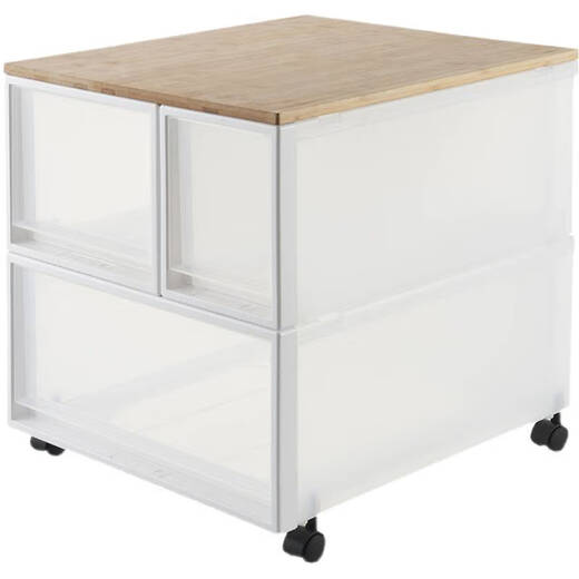 
MieHONE drawer shoe storage box clothes storage box plastic storage cabinet transparent storage box clothing sorting box shoe box 9227 depth 43.8 width 34 height 19 single independent installation cost-effective