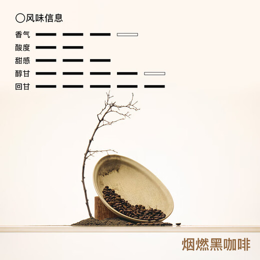 POSITIVE HOTELph Mediterraner Kaffee, schwarzer Kaffee, Instant-gefriergetrocknetes Kaffeepulver, tragbare Tasche, geräucherter Kaffee, 7 Packungen Dengwei-Kaffee