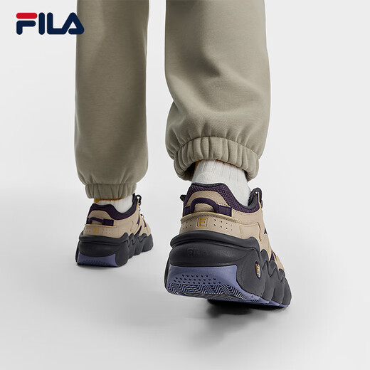 FILA Panini Men's Shoes Sports Shoes 2025 Autumn New Basketball Shoes Casual Shoes Bread Daddy Shoes