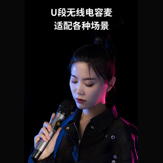 Edifier (EDIFIER) A3-8S 8-inch outdoor mobile multimedia speaker with microphone, KTV speaker, square dance Bluetooth speaker