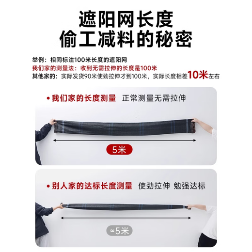 Xiaojiejiang chose rural yard sunshade net sun protection net encrypted thick anti-aging sunshade black net outdoor heat insulation sun net black 3888 needle plus double strong reinforcement 8 meters wide X12 meters long