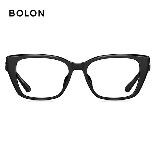 Bolon Tyrannosaurus Yang Zi's Myopia Glasses Frame 25 Producto nuevo sin maquillaje Cat Eye Marco negro para mujeres BJ5187 [mismo modelo para Yang Zi] B10