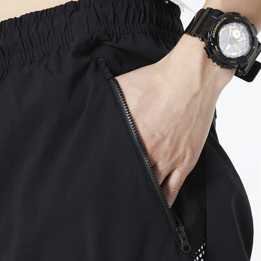 Nike (Nike) Ice Seide Schnell trocknende Jogginghosen Männer, die sich verjüngte kleine Fuß-Casos-Hosen dünne atmungsaktive Laufhosen Schwarz/DM6627-010 M120-130JIN [Jin entspricht 0,5 kg]