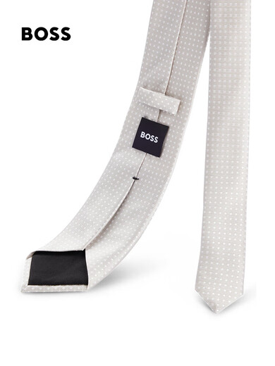 BOSS【520礼物】男士提花花纹领带 103 EU:ONESI