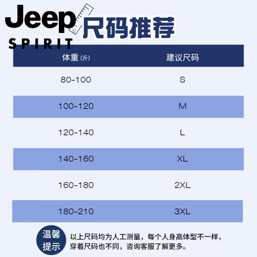 JEEP SPIRIT260g美式重磅t恤男短袖纯棉圆领上衣服夏季宽松半袖 M09-694铁灰色 S
