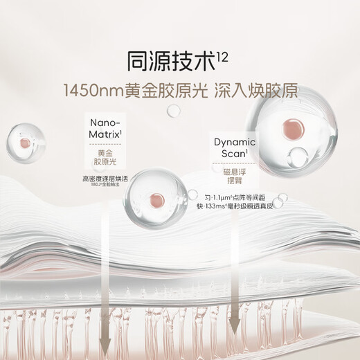 Ydunvie [618 compra] Yikemei Collagen Dot matriz de rejuvenecimiento Dispositivo de belleza Dispositivo de belleza contra la reducción de poro Pearl Silver Pearl