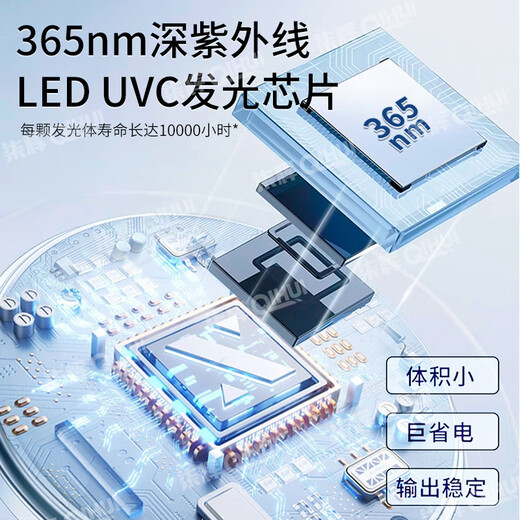 Toilet sterilization instrument UV disinfection lamp toilet guard household toilet bathroom automatic induction cleaning 1 set of sterilizer with fragrance tablets