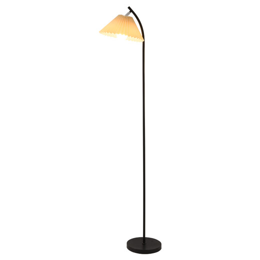 Erstes Konzept Falten Stehlampe ED postmoderne kreative Wohnzimmerlampe warme Atmosphäre Schlafzimmer Bettlampe Zhongshan Lampe O138 1396-Drei Farben-12W