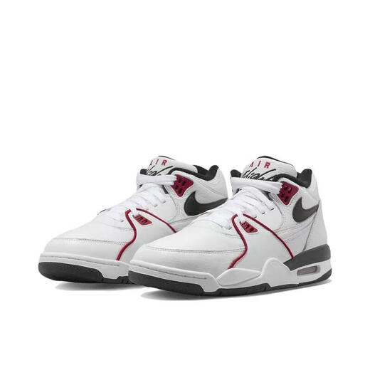耐克（NIKE）Air Flight 89白红 耐磨中帮 复古运动篮球鞋FD9928-101男女同款 CW2616-101 T仓 现货秒发 39