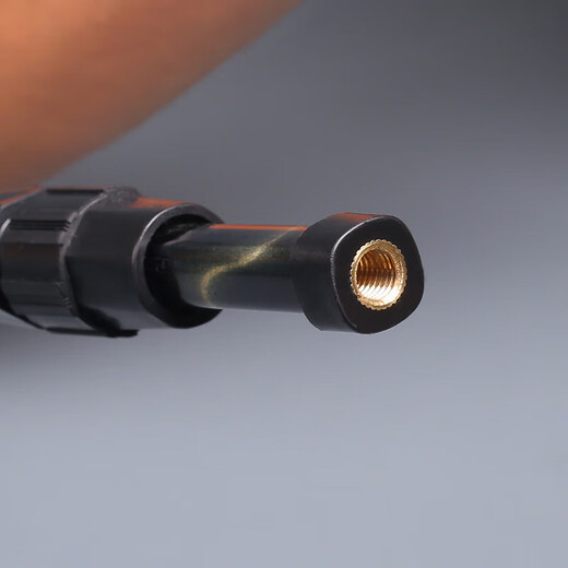 Aluminum alloy flower net pole, ultra-light and super hard, positionable telescopic net pole, fishing rod, fishing gear, complete set of fishing supplies 2.5 (full length 2.06) three sections + 35 aluminum folding head