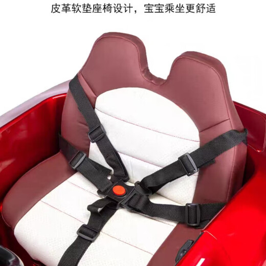 AITONG Rolls-Royce Children's Electric Vehicle Four-Wheel Four-Wheel Car Remote Control for Men and Women Children can sit toys Baby Cars Customized White Four-Wheel + Full Configuration + Large Electric Leather Seat Soft Wheel