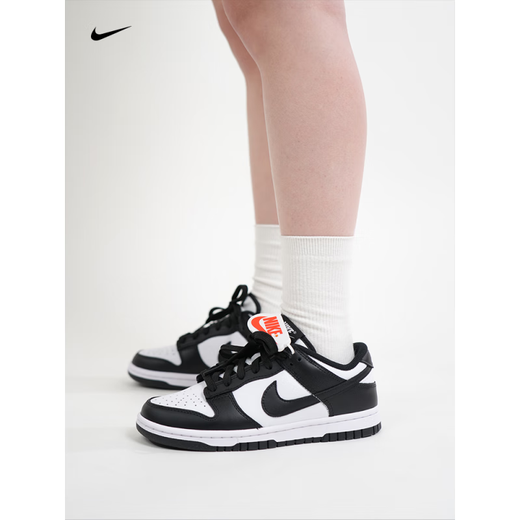 
NIKE Nike Panda Shoes Dunk Black and White Low Top Men's and Women's Board Shoes Sports and Leisure DD DD Authentic DD1503-101 Women's Model_ 35.5,