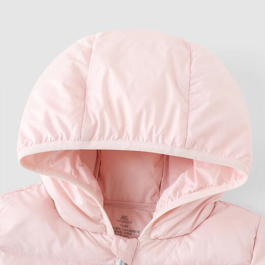 英氏（YEEHOO）婴儿衣服新生儿羽绒服冬季保暖连体衣羽绒爬服