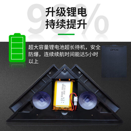 Vinoa laser right-angle floor-laying level high-precision multi-functional horizontal right-angle ruler 90-degree angle ruler 01 green light charging + suction cup + charger