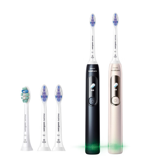 飞利浦（PHILIPS）【肖战同款】电动牙刷HX3892钻7pro护敏刷成人情侣声波 【肖战同款】钻7Pro护敏刷  曙光金