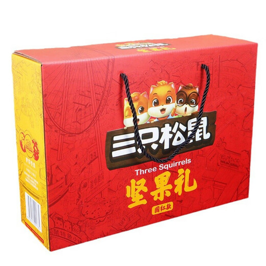爆口福坚果礼盒零食年货节礼每日坚果整箱高端礼品 热卖款1585g款9袋礼盒装