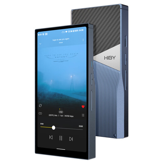 HiBy R6Pro second generation 2025 version music player Android lossless HiFi Walkman DSD hard decoding MP3 dual CS4308P flagship chip Qualcomm 665 blue