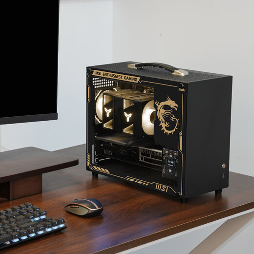 MSI AMD new product Ryzen R5 9500F/RTX5070/5060Ti/5060 graphics card e-sports Delta game DIY host assembly computer design rendering desktop complete machine configuration three丨9500F/5060Ti