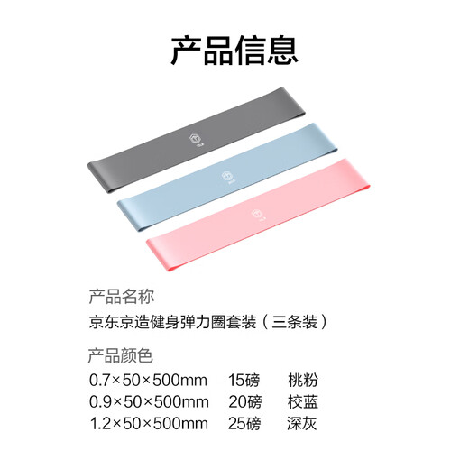 Made in Tokyo, yoga elastic ring 3-color set elastic band leg men and women fitness hip resistance band ring resistance band