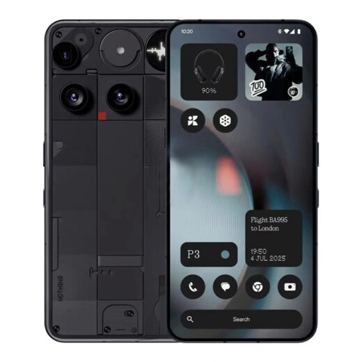 NOTHINGPhone 3 Smartphone Pure Native Android New Product Fashion Brand New Imported Overseas International Version Black 12+256GB