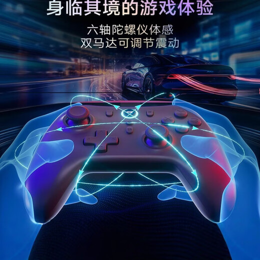 Gutes Value Blade Wireless Game Controller PC Computer SteamSwitch Android Phone NS Controller Xbox Hall 2.4g Zelda Black Myth Wukong Jue District Zero Blade II_Black (Hinzufügen von Körpergefühl) -L1047