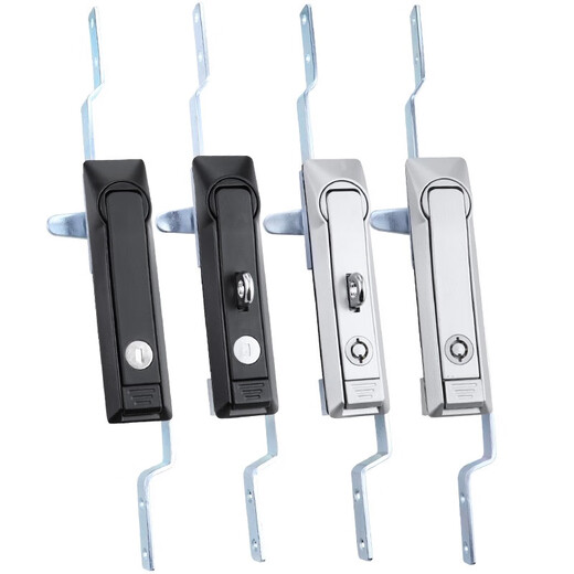 Weitu Cabinet Distribution Box Lock MS829 Electric Cabinet Trolley Lock MS828 Cabinet Connection Box Lock Tiandi Large Chassis Door Lock TK829-1P Black Zinc Alloy-with Hanging Opening