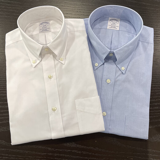 Brooks Brothers Booker Brothers Long Sleeve Shirt Herrenbecher Halsband kostenlos Eisengeschäftsforum weiße Hemd-Direktmost Weißer Hintergrund 11303/199826 One Size 14.5-32/33 (US-Direktwerbung)