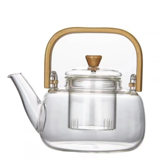 Ye Yu thickened heat-resistant glass tea kettle electric ceramic stove special household lifting beam tea set 1000ml milliliter lifting beam kettle