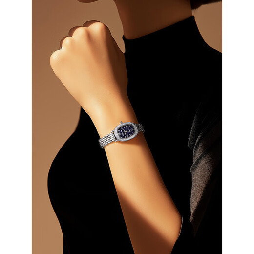 Kalorienkönig [Starry Sky Little Coco] Mode Small Swee Swee Simple Simple Simple Watch Damen-Diamant-Set CK15908