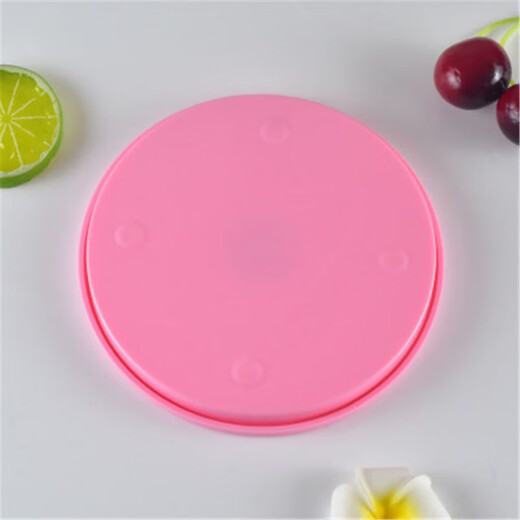 NAOISKEY anti-slip thickened cake turntable household baking turntable pink turntable