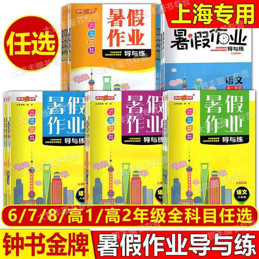 Zhongshu Goldmedaille Sommer Hausaufgaben Guide und Praxis Chinesische Mathematik Englische Physik und Chemie 678/Klasse 678/Klasse 1/Klasse 1/Klasse 2/Klasse 2 Sommer Hausaufgaben Chinesische High School 2 Grundschule zur Junior High School