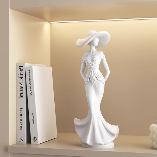 Ole's Creative Spring Breeze Phantom Character Art Ornaments High-end Sculpture Living Room Study Entrance Wine Cabinet Home Decoration HT Spring Breeze Phantom - Bag Style