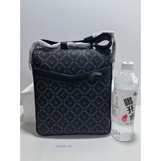 沙驰2022新款SATCH男包 单肩斜挎包 AA12049-4H 5H 黑色_4H