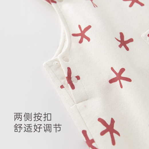 Guiqi Xiong autumn and winter infants and young children go out fleece warm overalls for men and women baby pure cotton knitted long pants