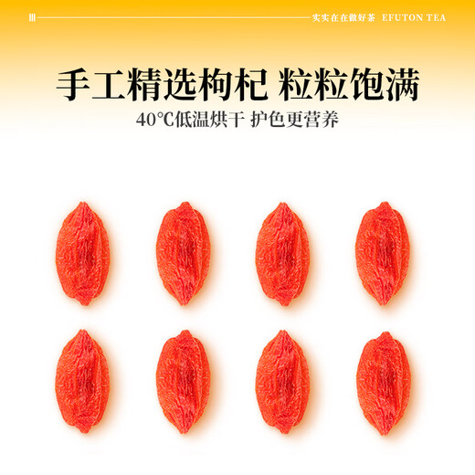 Yifutang Herbal Tea, Golden Silk Emperor Chrysanthemum chrysanthemum and wolfberry tea, Daduo independent 16 packs, clear heat and soak in water to drink four seasons herbal tea 48g