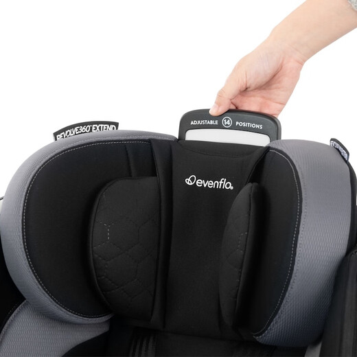 EVENFLO American imported child safety seat 0-12 years old 360-degree rotating baby car safety seat Apollo