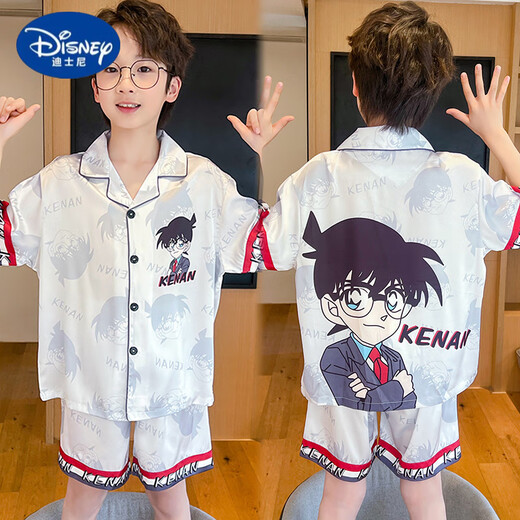 Disney Boys Ice Silk Pyjamas Sommer Cartoon Kurzärärmelbabykinder mittelgroße Kinder Home Kleidung Jungen Dünne Klimaanlagen Q ICE Seiden Doppelkürzel 6630# Pink Beaver 170 Größe 10 Empfohlene Höhe [100-110 cm]
