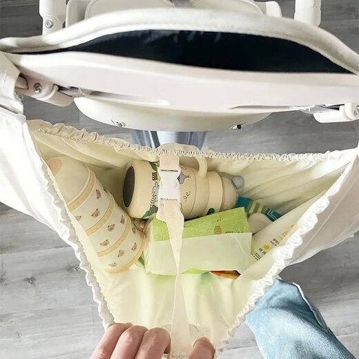 Ins Korean version of baby stroller storage bag, outing bottle diaper storage bag, baby walking artifact storage bag, black squirrel hanging bag_size 40*70cm