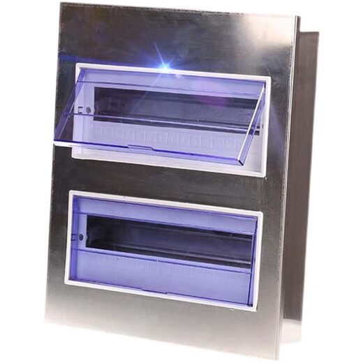 Shantou Lincun PZ30 loop box 304 stainless steel air switch box lighting distribution box indoor protective box concealed 304 stainless steel 45 loop 370*640*9