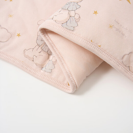 Tongtai Baby Blanket Newborn Thickened Pure Cotton Blanket Newborn Baby Anti-Shock Blanket Pink 100*100cm