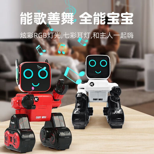Xiaomi YouPin Fernbedienung Roboter Toys Intelligenter Dialog, Talk, Tanz, Sprache, Kindergeburtstagsgeschenk für Kinder intelligent