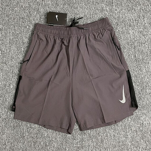 NBA VIBES-NIKE2025 Shorts pour Sports Summer Men Loose Fast Drying Fitness Casual Fitness Running 5 points Pantalon Nike-D967 Black M Nike-M- (90-110) Jin [Jin est égal à 0,5 kg]