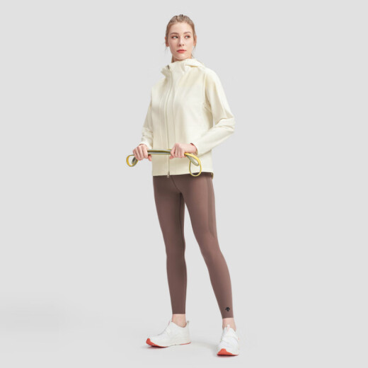迪桑特（DESCENTE）Women'sTraining系列一体织早春运动梭织上衣夹克外套女款 CR-CREAM M
