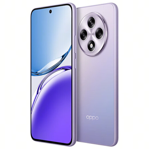Oppo A3i plus neuer dauerhafter Gott des Kriegs Super Hard Core Anti-Fall und Wear Resistenz OLED Super helles Sonnenschein 5G Smartphone Oppoa3i-Serie Kaltkristallviolette 丨 A3iplus (Snapdragon 695) 12 GB+256 GB
