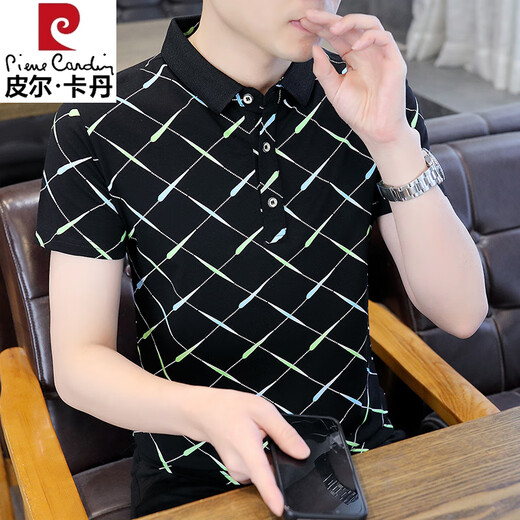 皮尔卡丹（pierre cardin）2025年夏季新款薄款清凉透气舒适2025夏季Polo衫短袖男ins修身翻 F9226白色 M