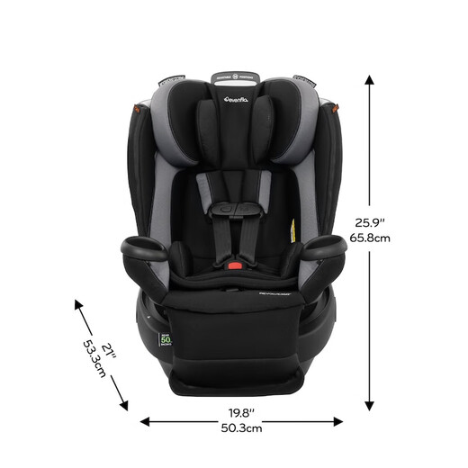 EVENFLO American imported child safety seat 0-12 years old 360-degree rotating baby car safety seat Apollo