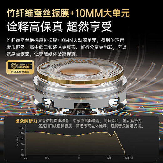 MICROKIA 2025 latest model丨E-sports dedicated in-ear gaming headset wired delta mobile computer FPS with microphone HiFi fever-level listening and positioning to eat chicken