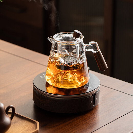 Eight Thousand Lines Teapot Tea Water Separation Glass Tea Set Office Household Large Capacity Tea Making Special Thickened Filter Tea Maker