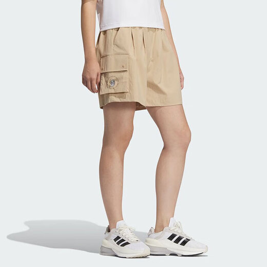 阿迪达斯 （adidas）短裤女裤2025夏季新款健身户外跑步运动裤时尚透气休闲裤JL9275 JL9274 L