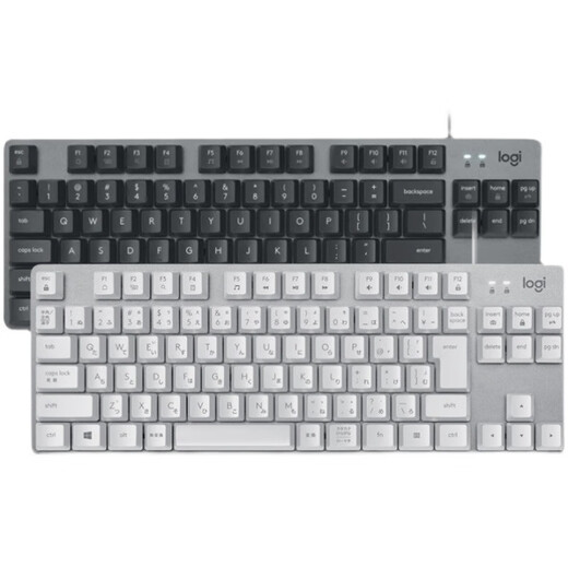 罗技 LOGITECH835有线机械键盘84键青红茶轴黑白色键帽游戏 K835红轴 粉色【原封盒装】_TTC轴_否_87